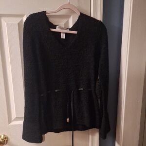 Jones New York Black V-Neck Sweater**